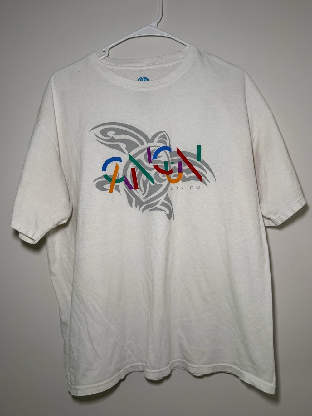 Cancun Mexico Graphic T Shirt White Men’s XL